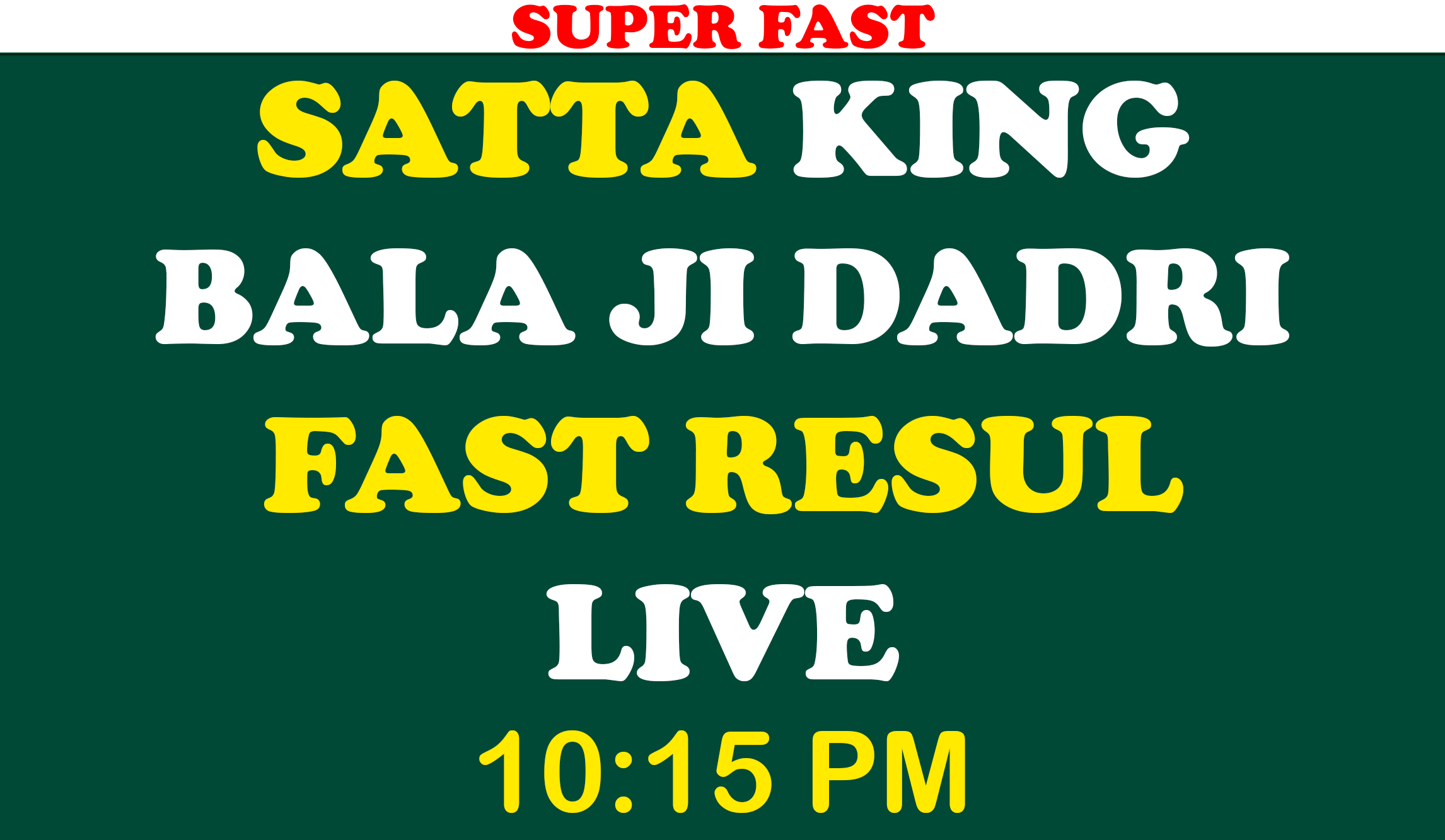 Satta king bala ji dadri