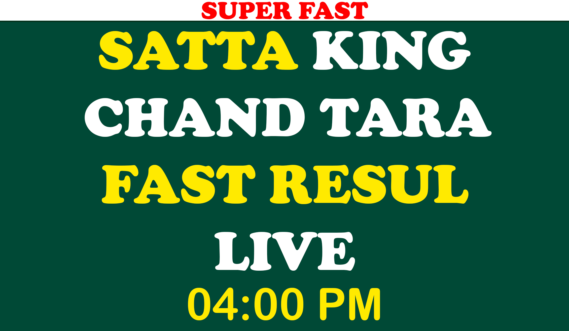 Satta king chand tara