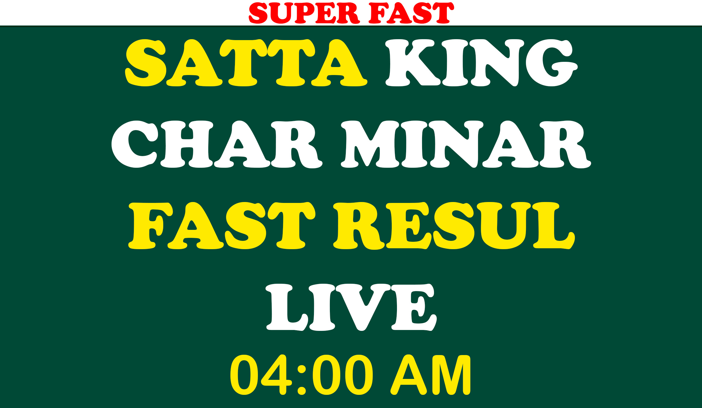 Satta king char minar