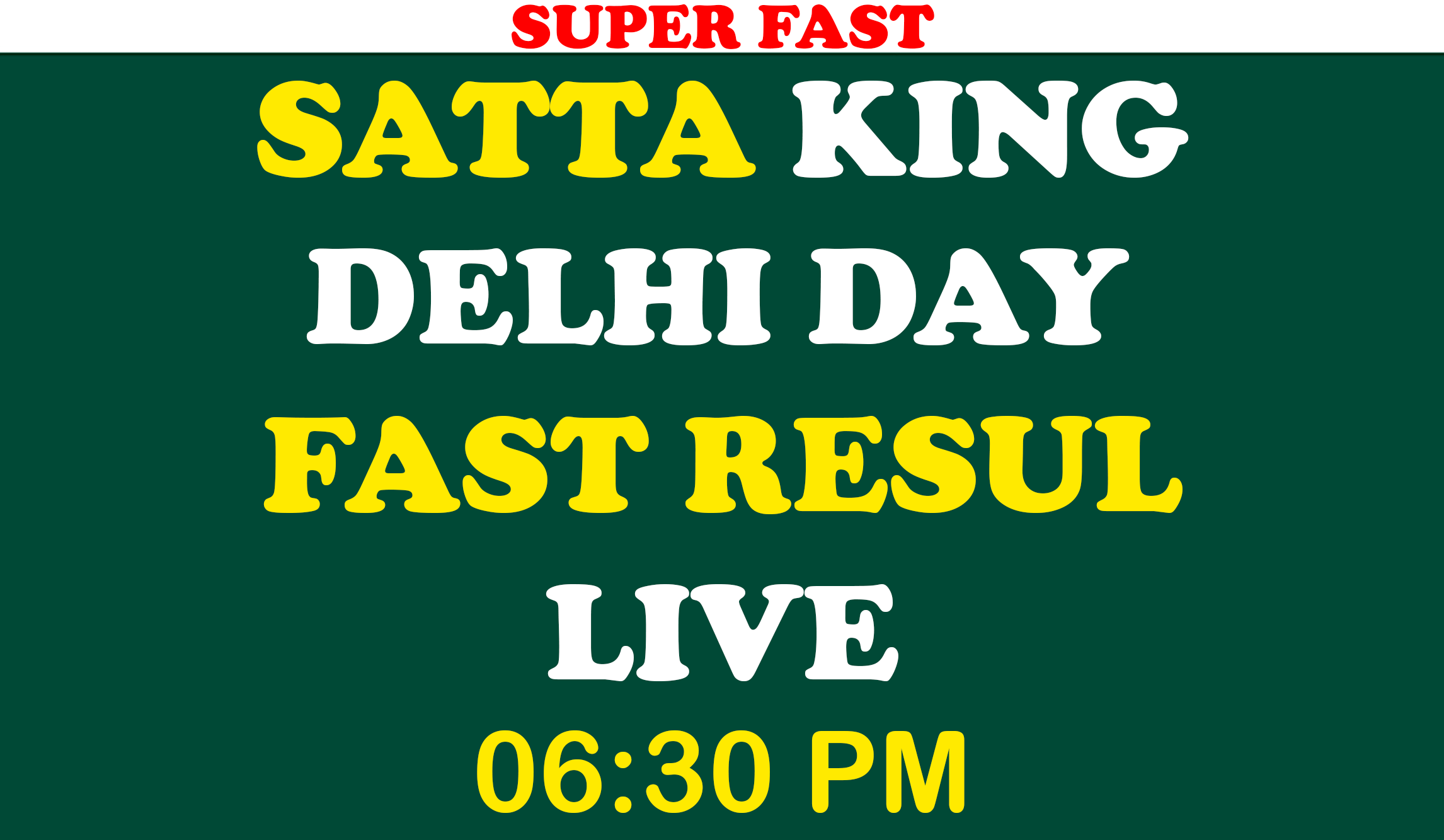 Satta king delhi day