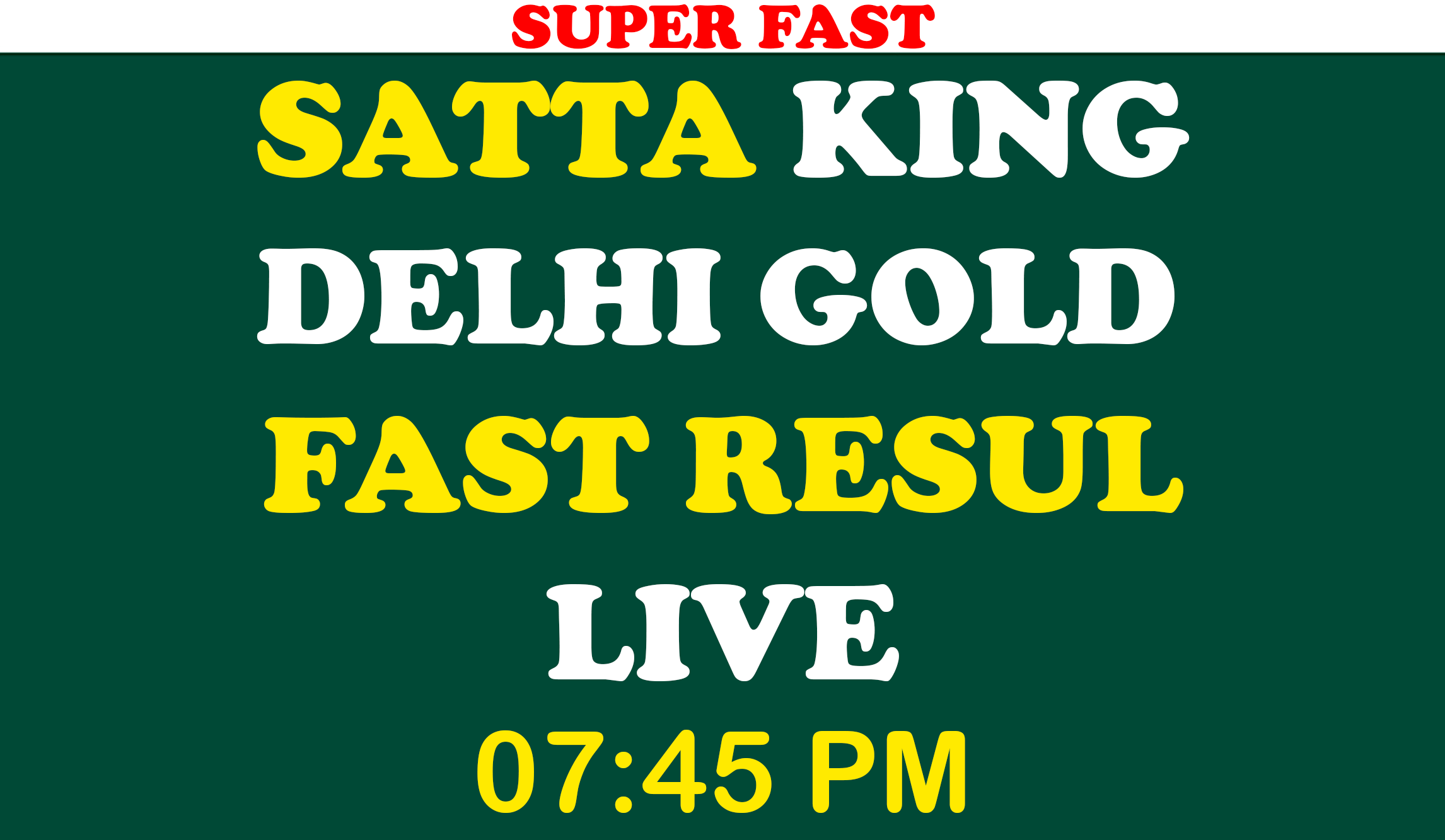 Satta king delhi gold