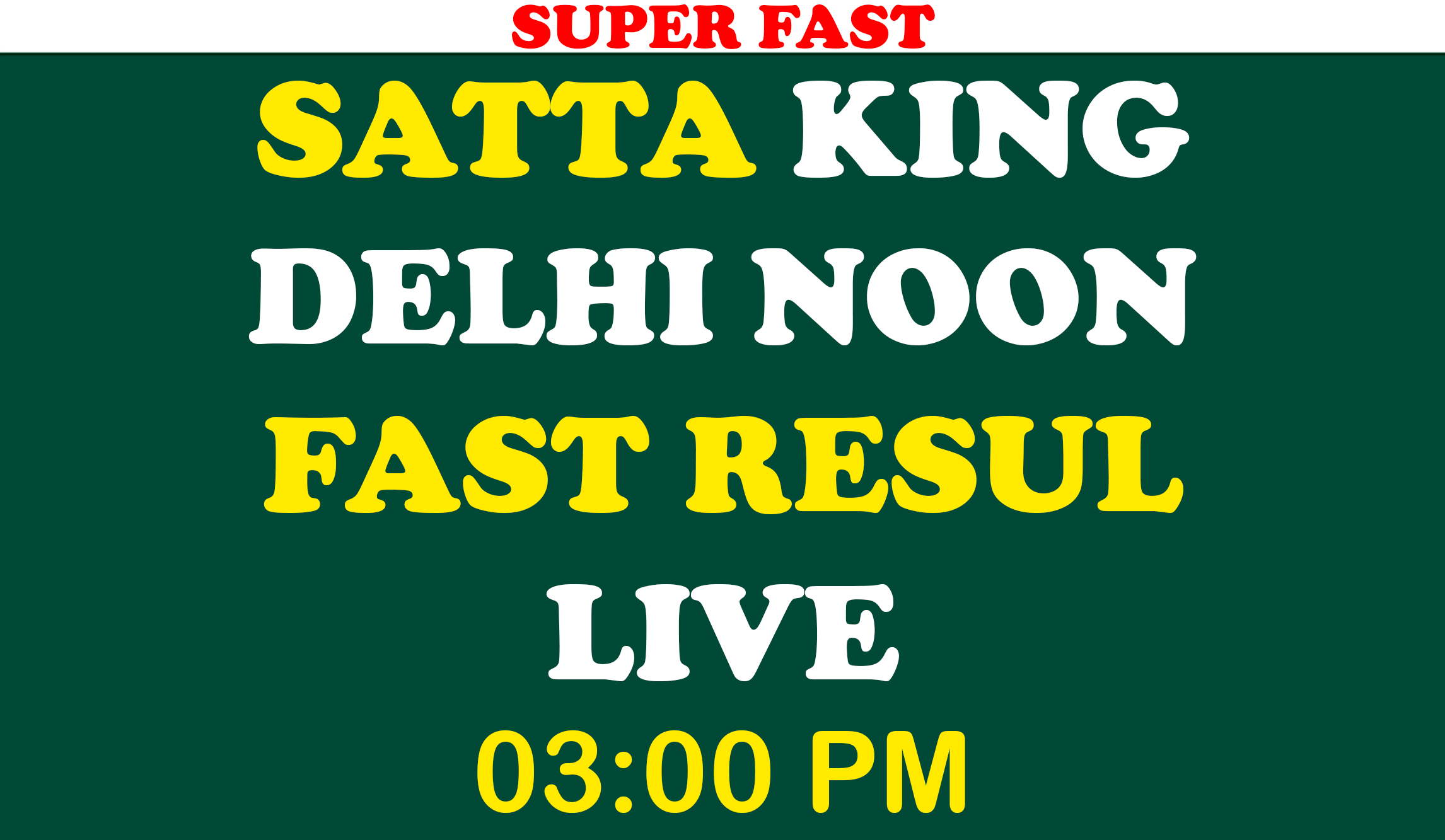 Satta king delhi noon