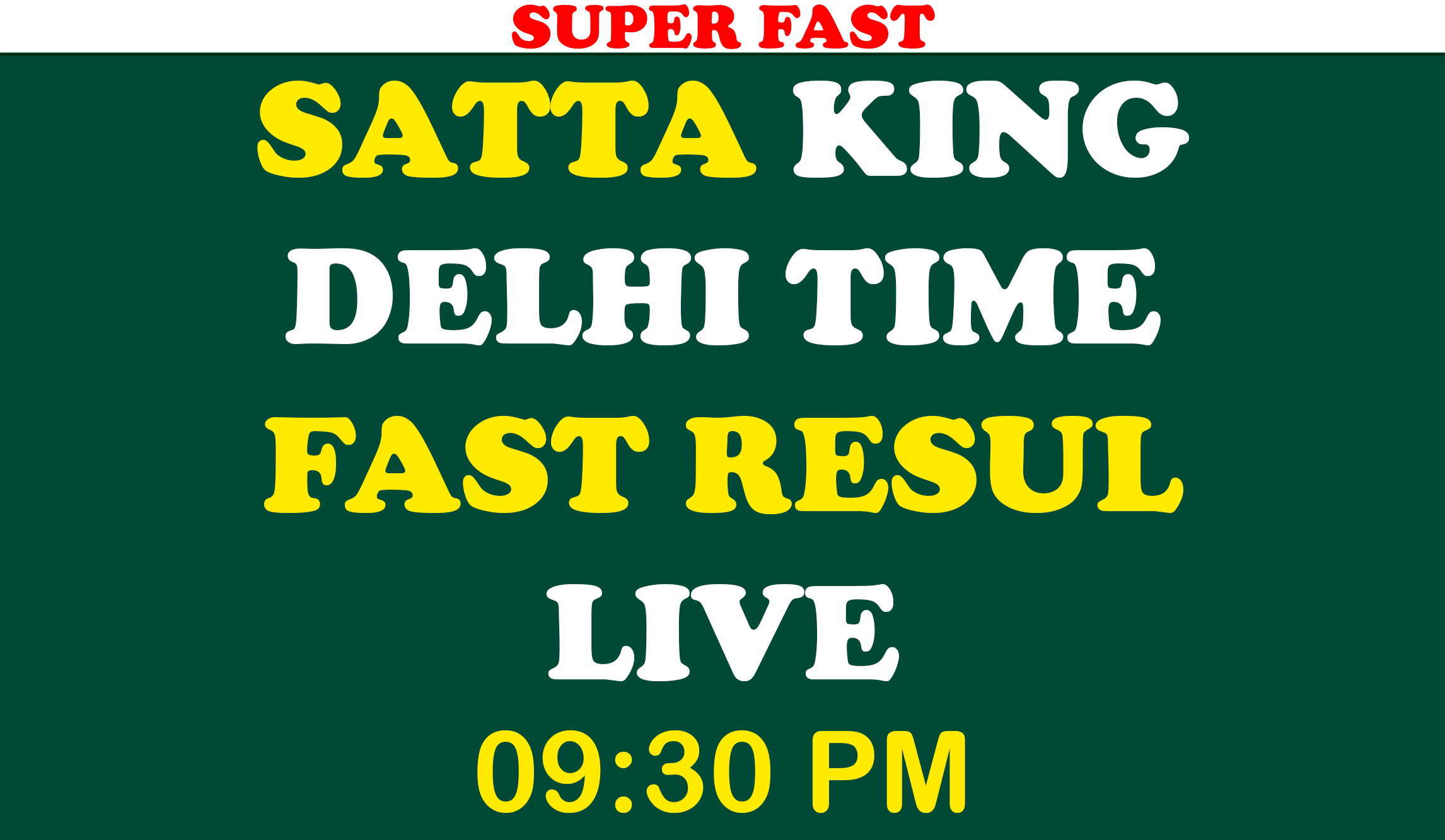 Satta king delhi time