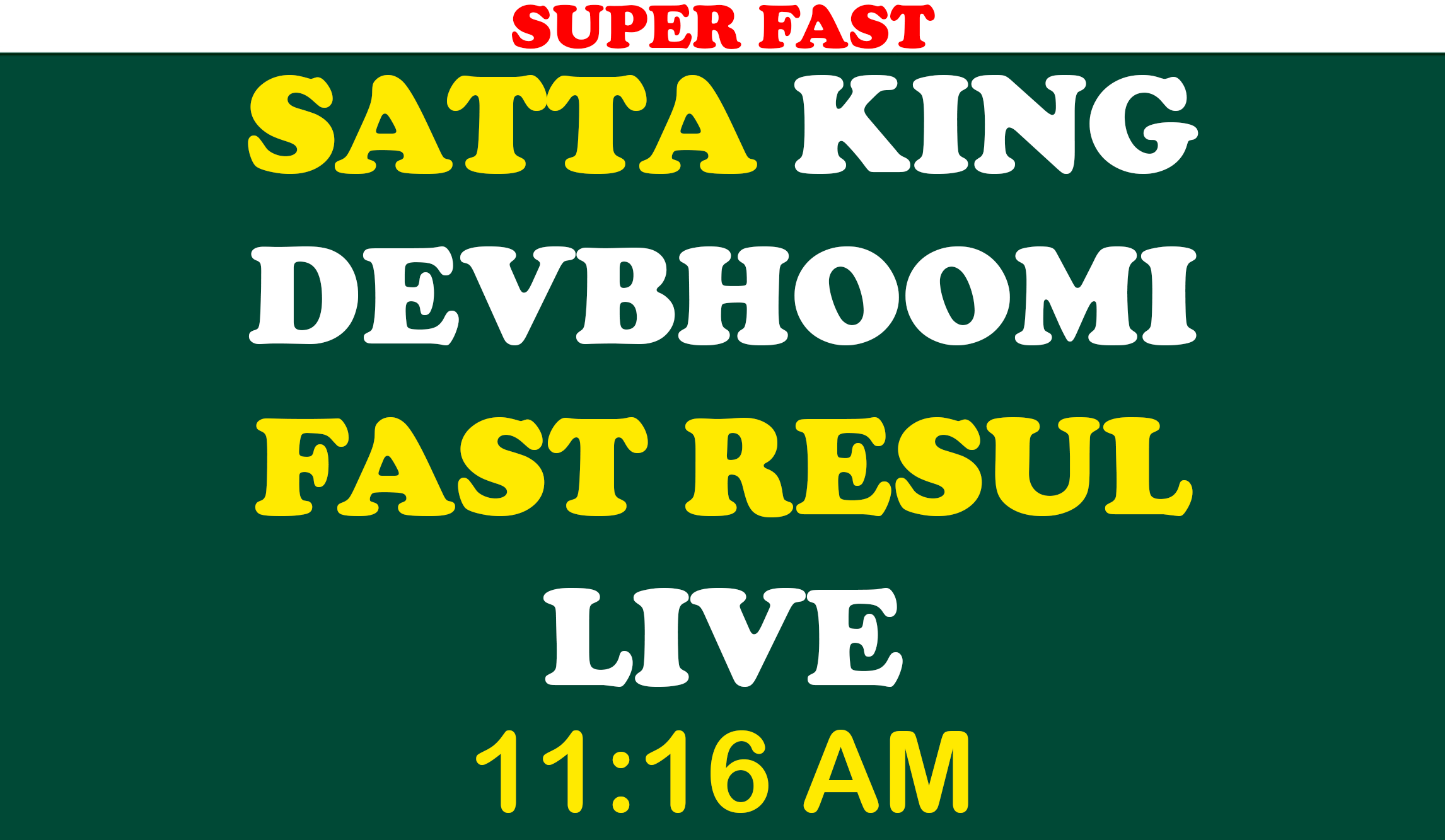 Satta king devbhoomi