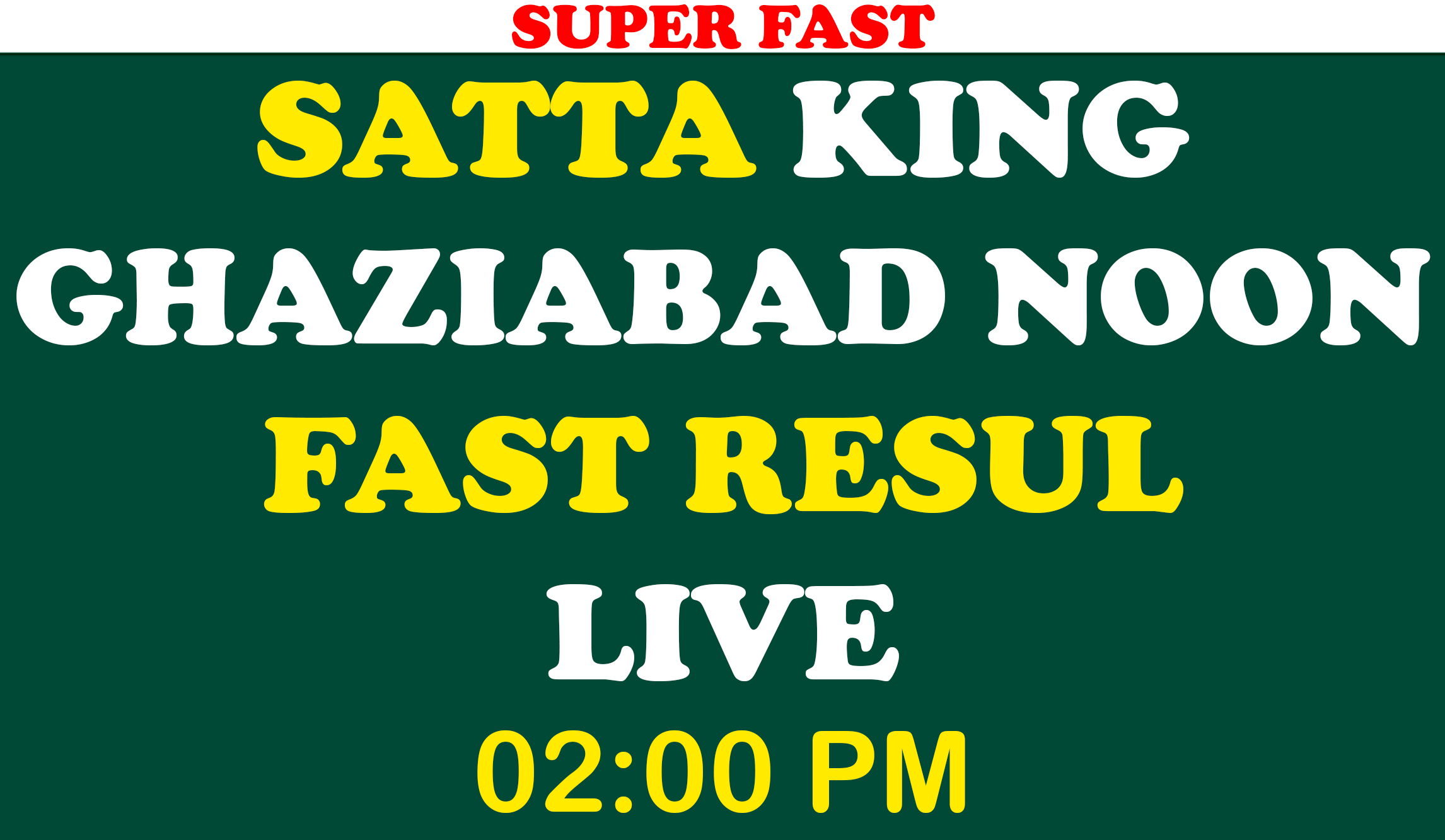 Satta king ghaziabad noon