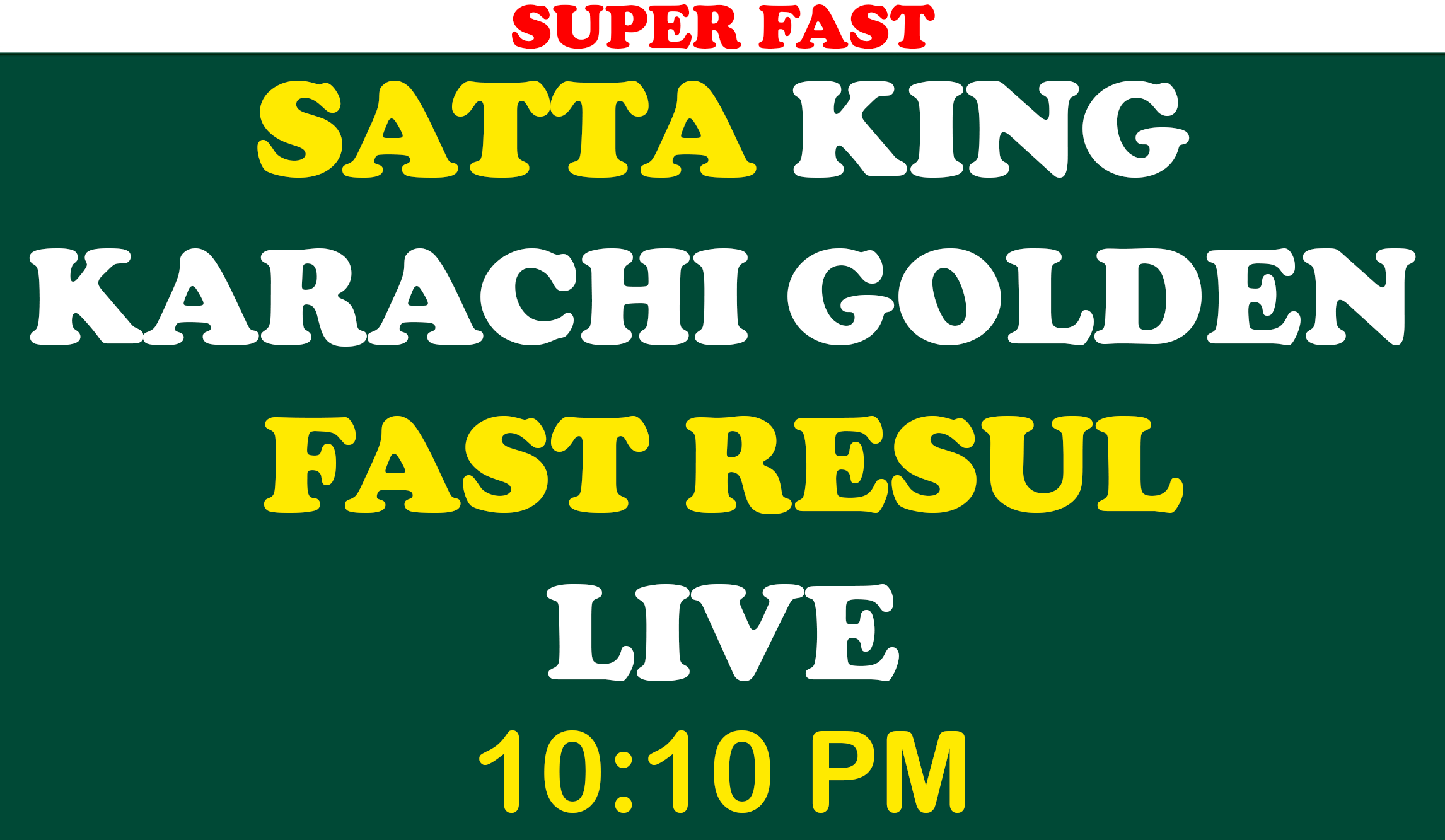 Satta king karachi golden