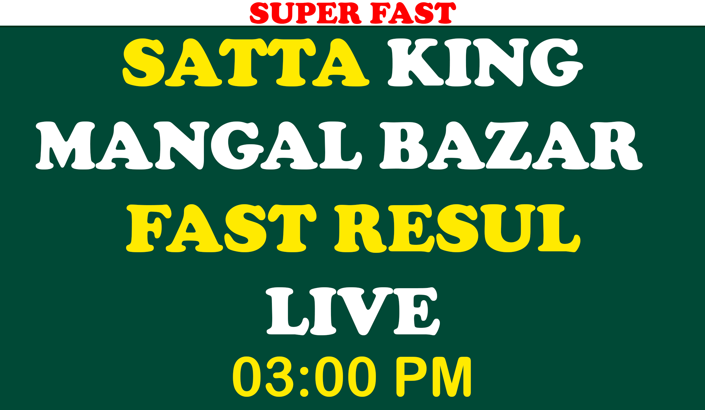 Satta king mangal bazar