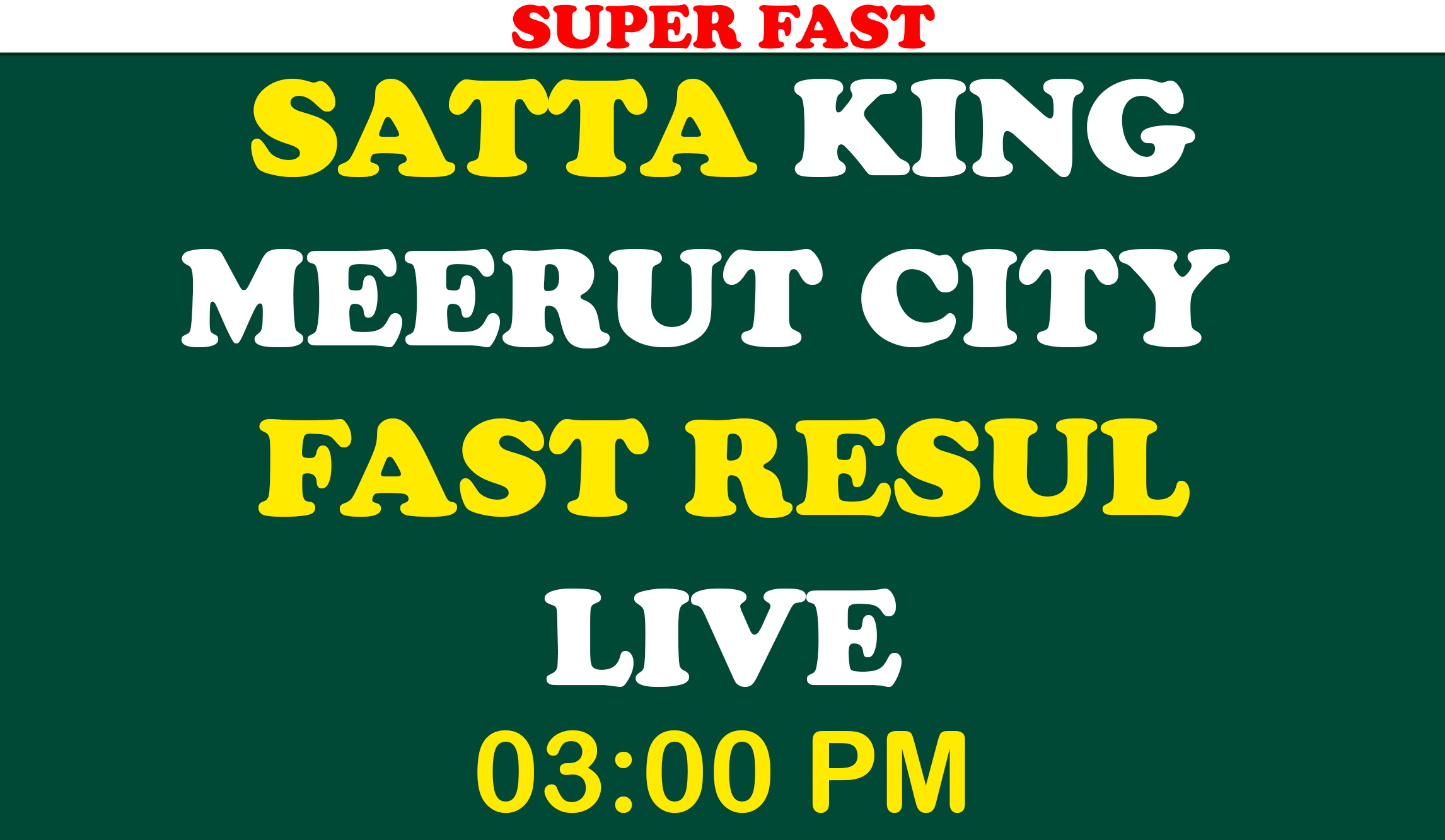 Satta king meerut city