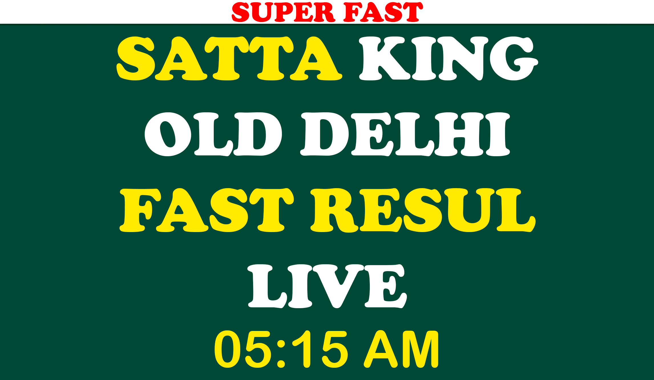 Satta king old delhi