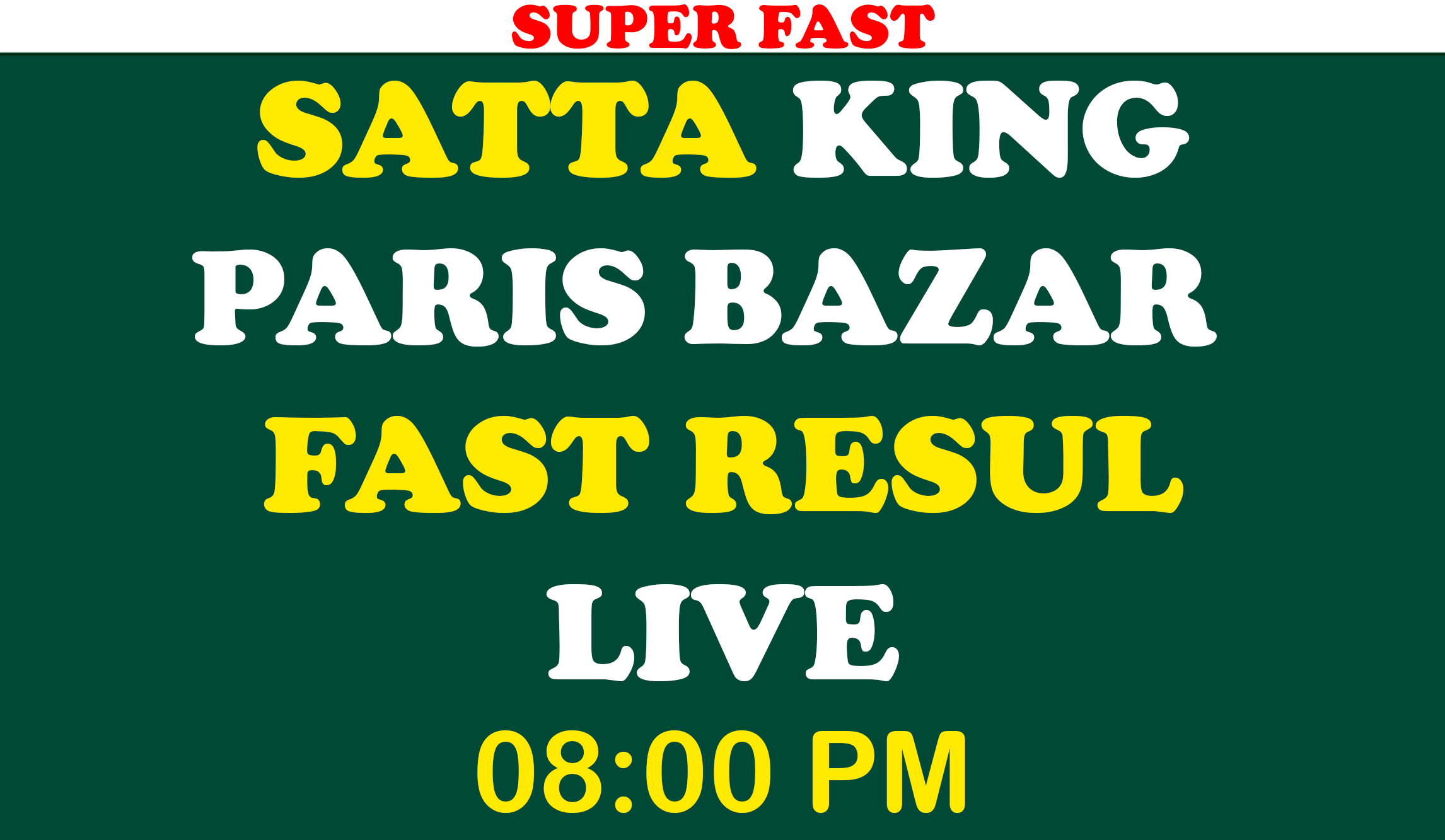 Satta king paris bazar