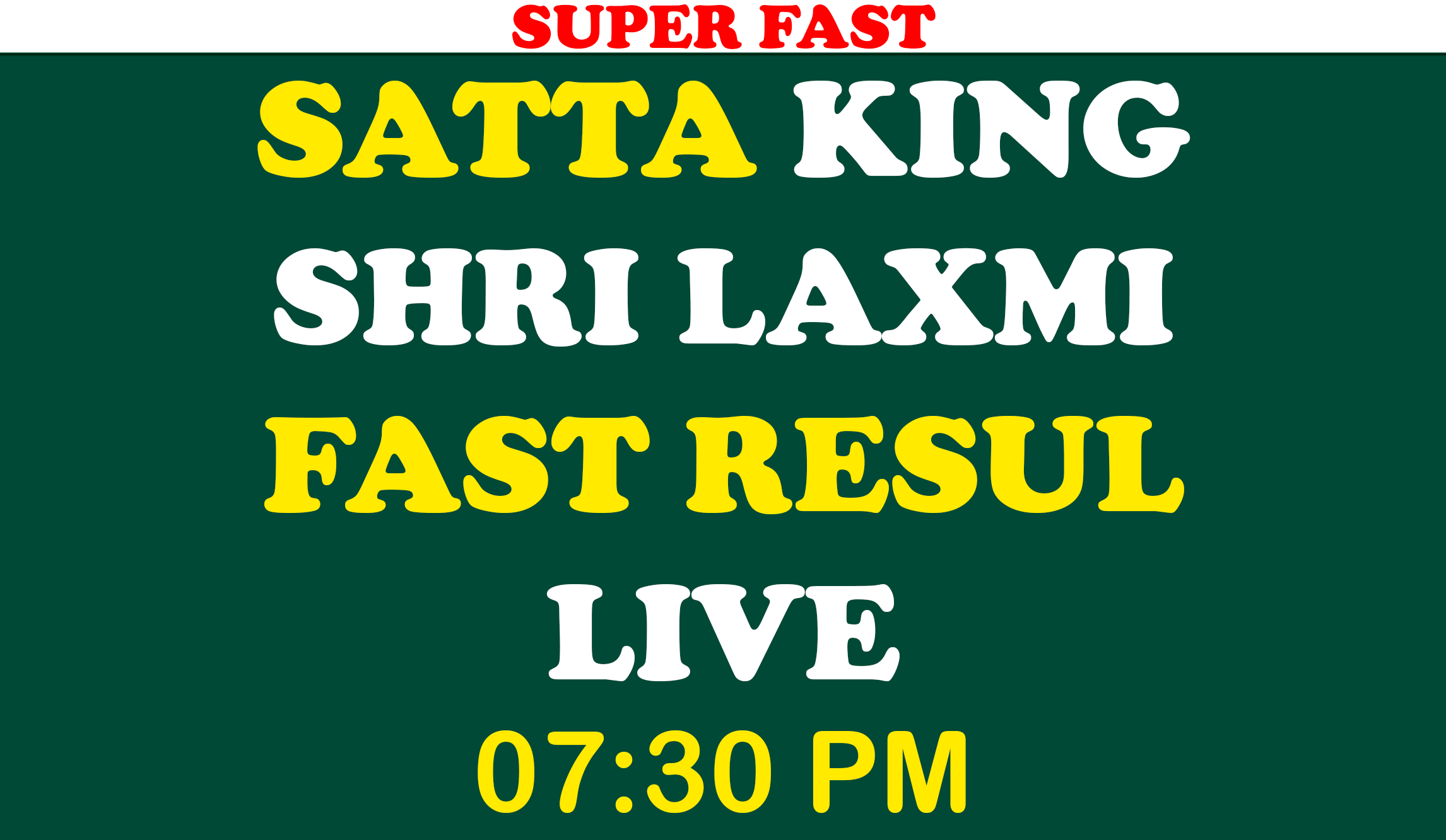 Satta king shri laxmi